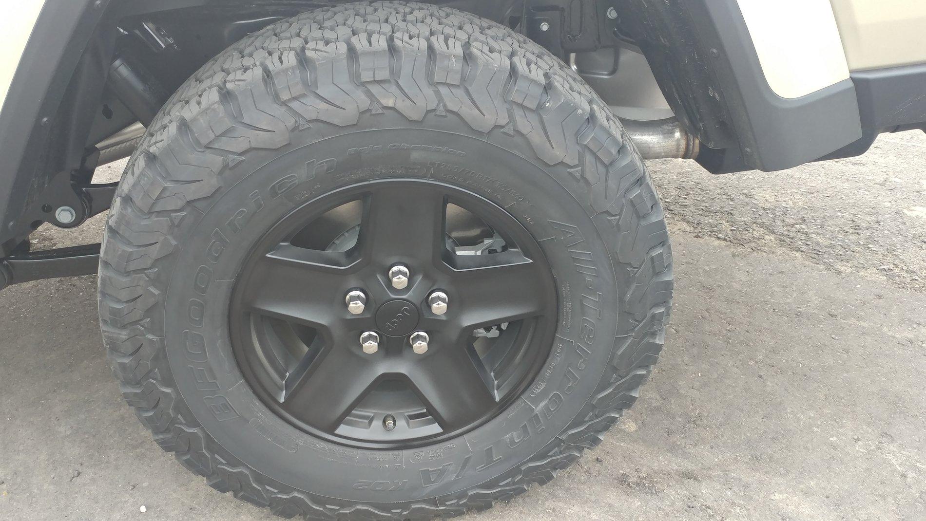 Jeep Gladiator Stock Rims With Larger Tire Question 20200709_192055