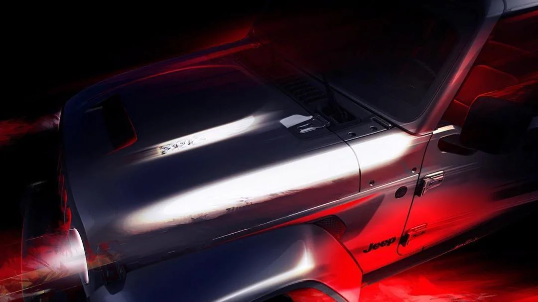 Jeep Gladiator Update: Jeep Reveals V8 Wrangler Rubicon 392 Concept With Hemi V8 Jeep JL Gladiator Hemi Teaser