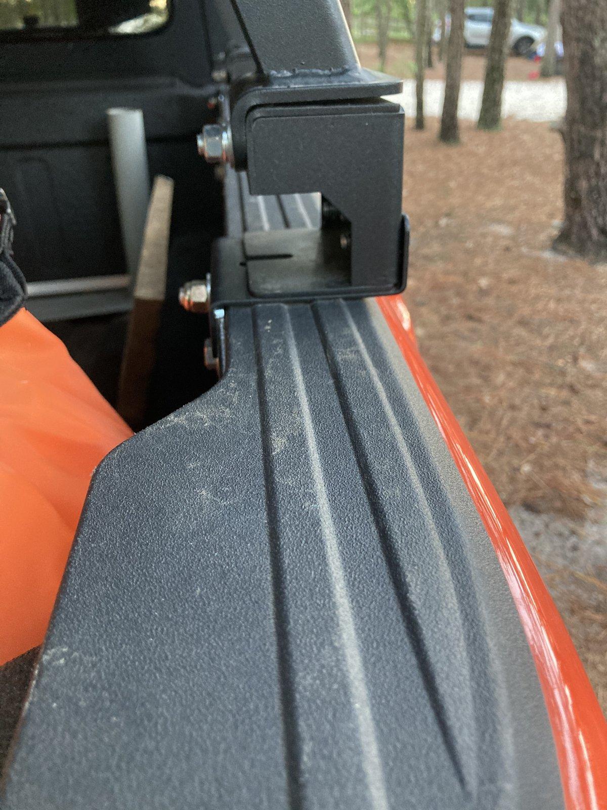 Jeep Gladiator Higher than roof rack that works with factory tonneau cover 1AC21096-0375-4D20-B3C3-65215DCEEC18