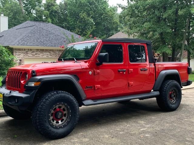 Jeep Gladiator FIRECRACKER RED Gladiator JT Club gladiator