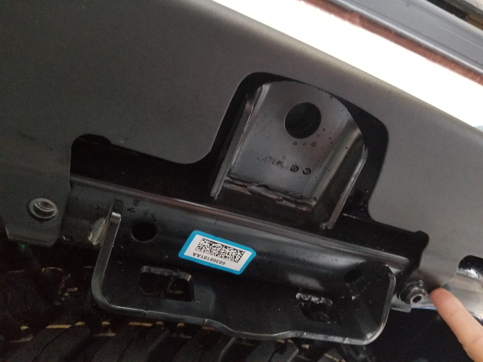 Jeep Gladiator Curt hitch receiver and Rubicon rear steel bumper 20200710_203217