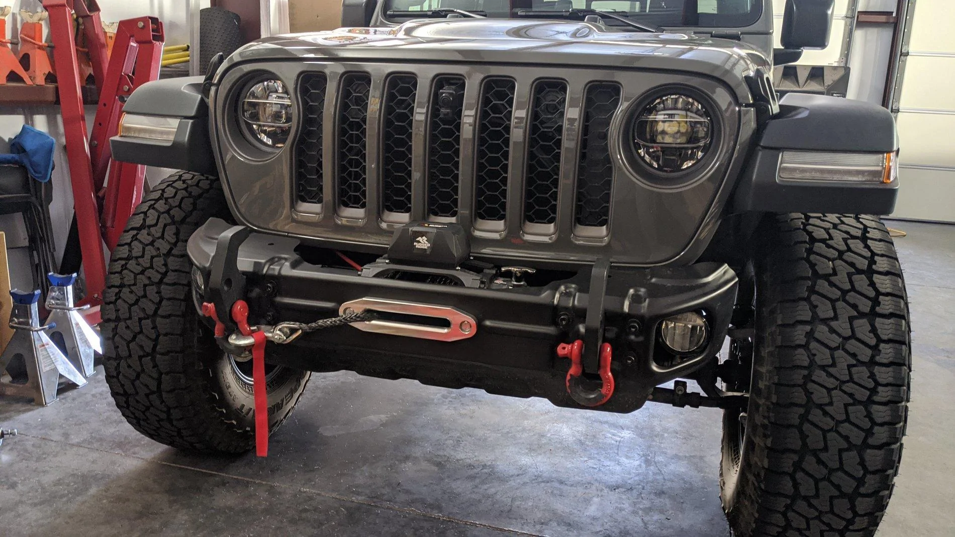 Jeep Gladiator Suggestions on front bumpers that also allow for winch mounting IMG_20200711_155133