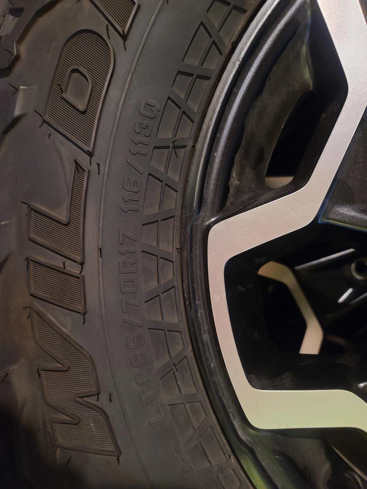 Jeep Gladiator Rubicon OEM Rims & Falken Tires on Sport S 20200711_204021