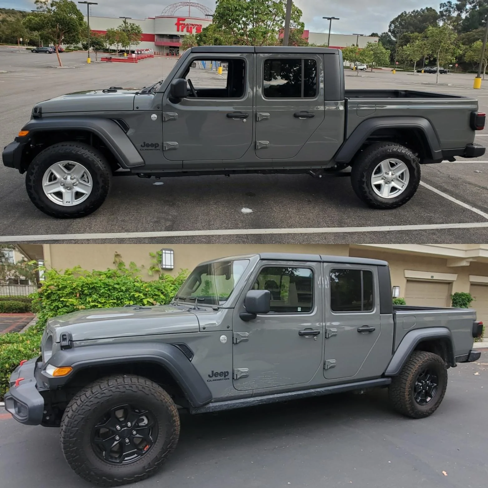 Jeep Gladiator Rubicon OEM Rims & Falken Tires on Sport S IMG_20200701_091956_824