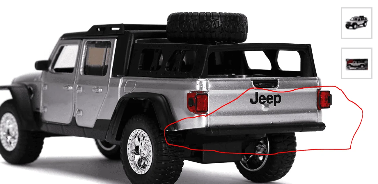 Jeep Gladiator F&F 9 1/32 gladiator 1594563041369