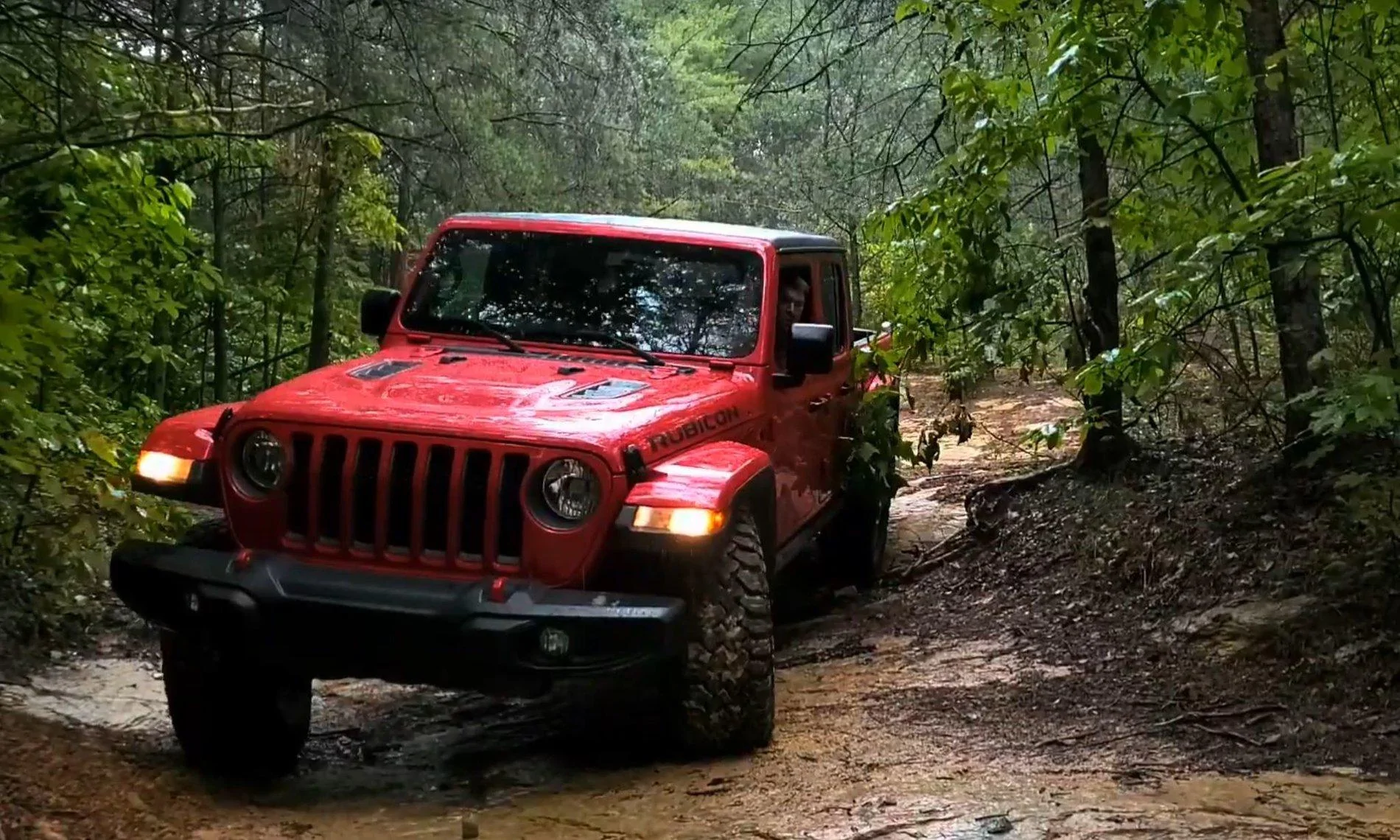 Jeep Gladiator JeepnJam’s JTR Verus Build & Rig Journal Coming down from the ledges 2