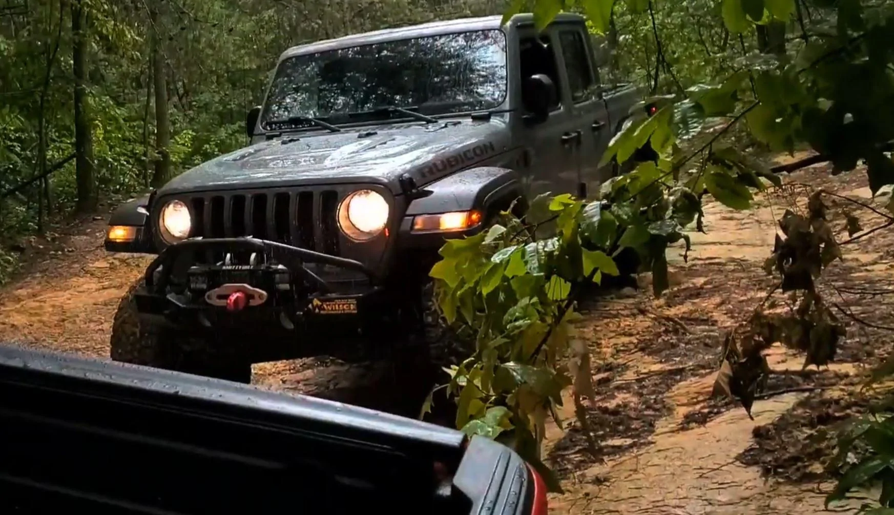 Jeep Gladiator JeepnJam’s JTR Verus Build & Rig Journal Coming down from the ledges 4 - zac