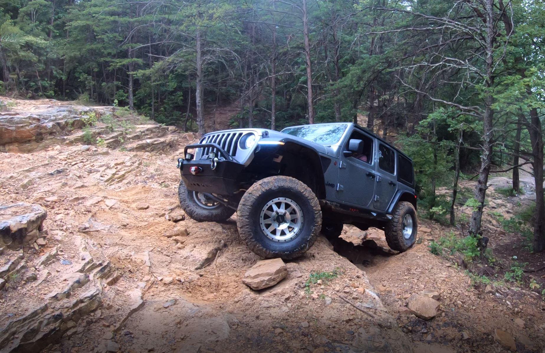 Jeep Gladiator JeepnJam’s JTR Verus Build & Rig Journal matt on the ledges 2.JPG