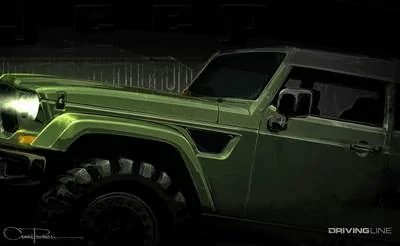 Jeep Gladiator Update: Jeep Reveals V8 Wrangler Rubicon 392 Concept With Hemi crew-chief-teaser