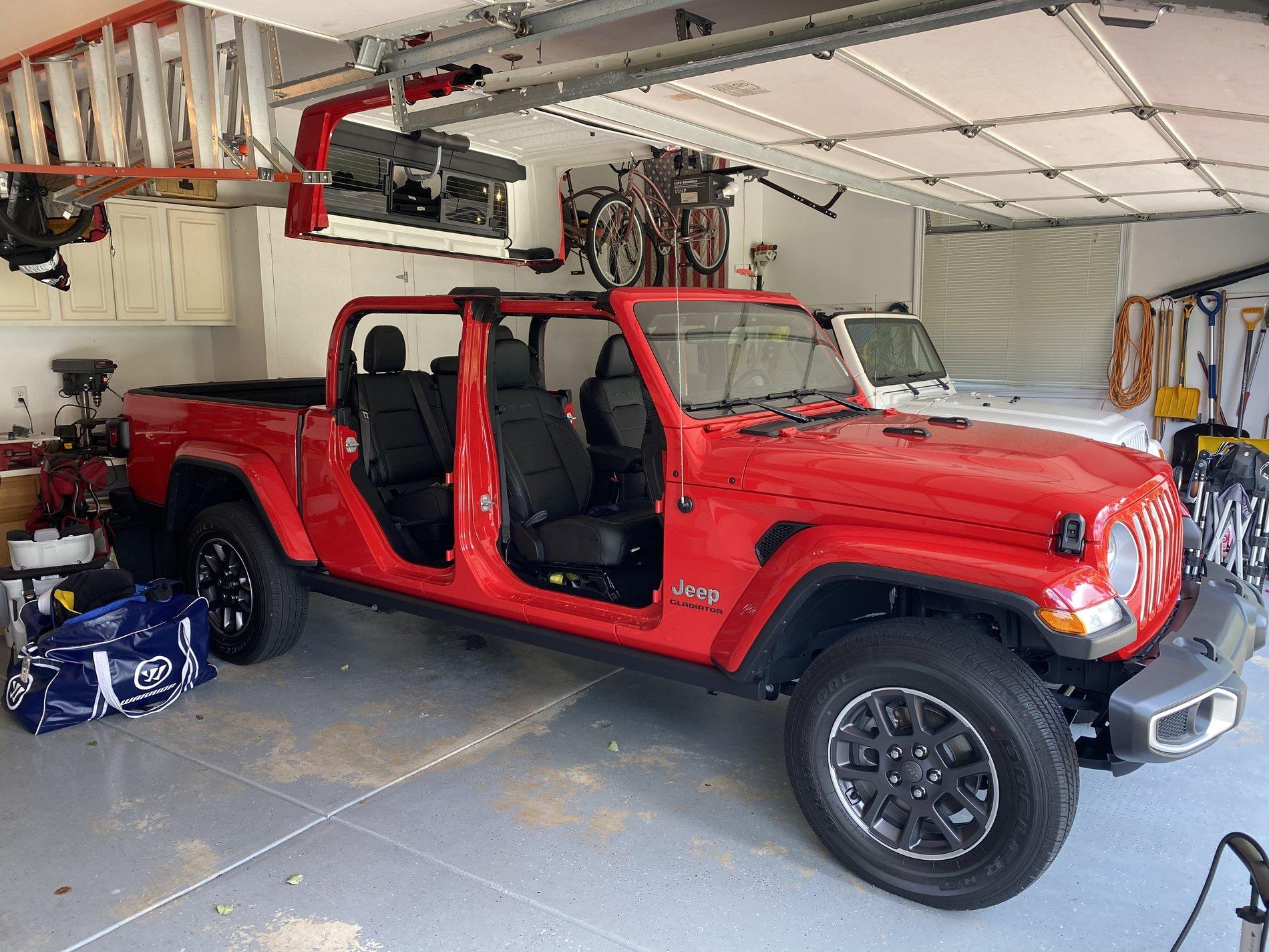 Jeep Gladiator Hanging Gladiator roof from garage ceiling joists? BB372BE1-2C48-4166-8CA9-AC2C2A0C978C