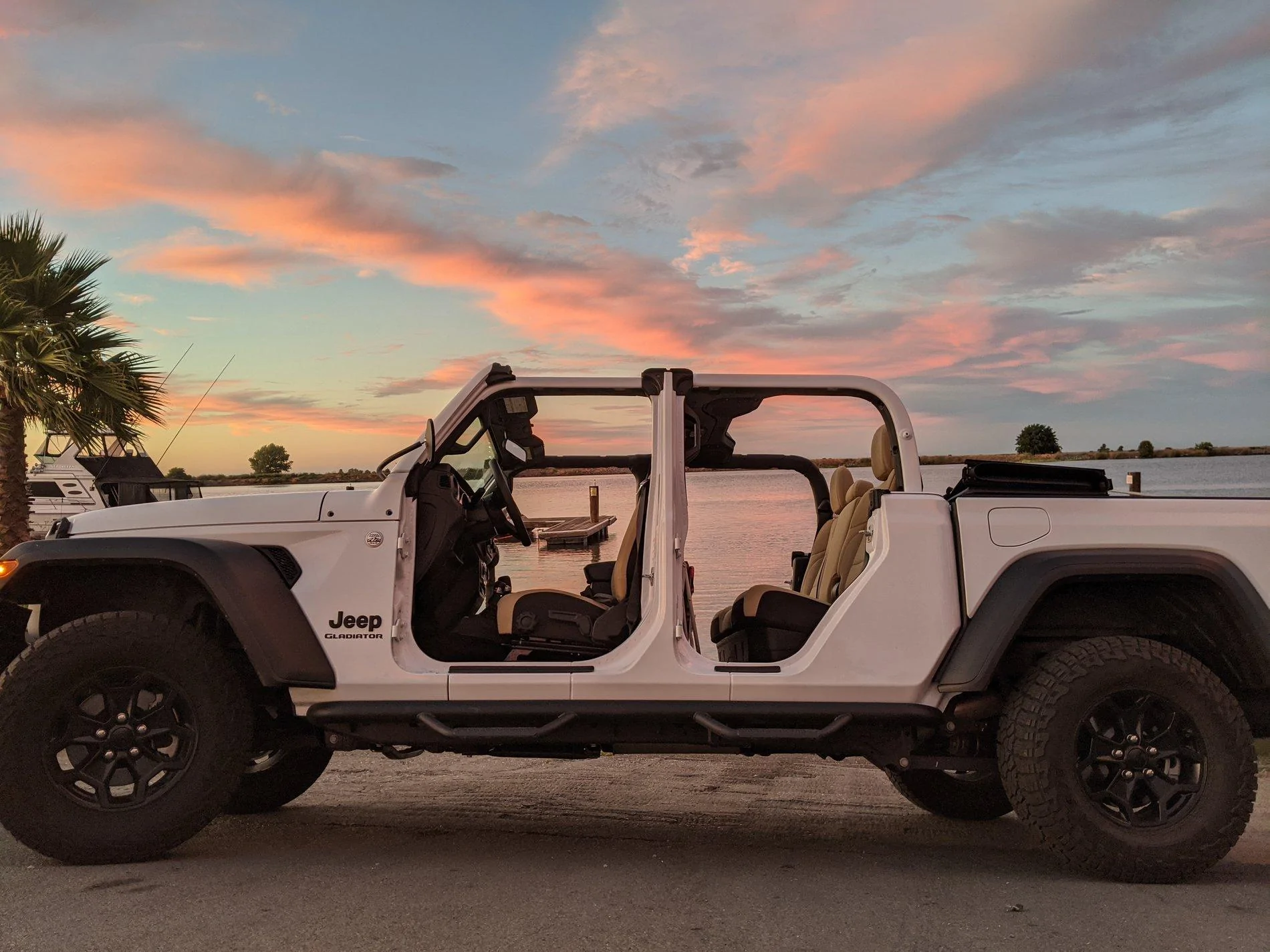 Jeep Gladiator Driving with Freedom Panels and Doors Off, Rest of Hardtop on... How is it? IMG_20200710_204016