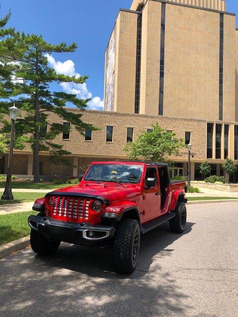Jeep Gladiator Driving with Freedom Panels and Doors Off, Rest of Hardtop on... How is it? IMG_6999