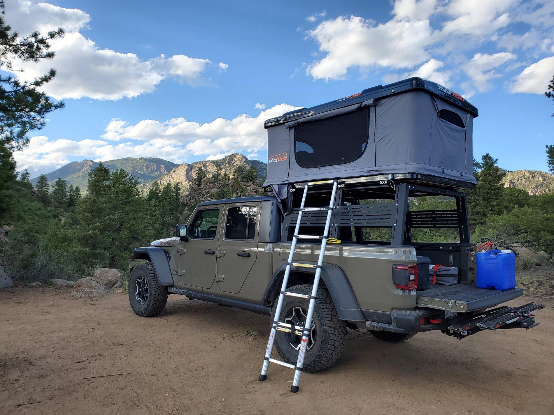 Jeep Gladiator XL RTT - Extend over cab or stick out the back? 20200607_184943