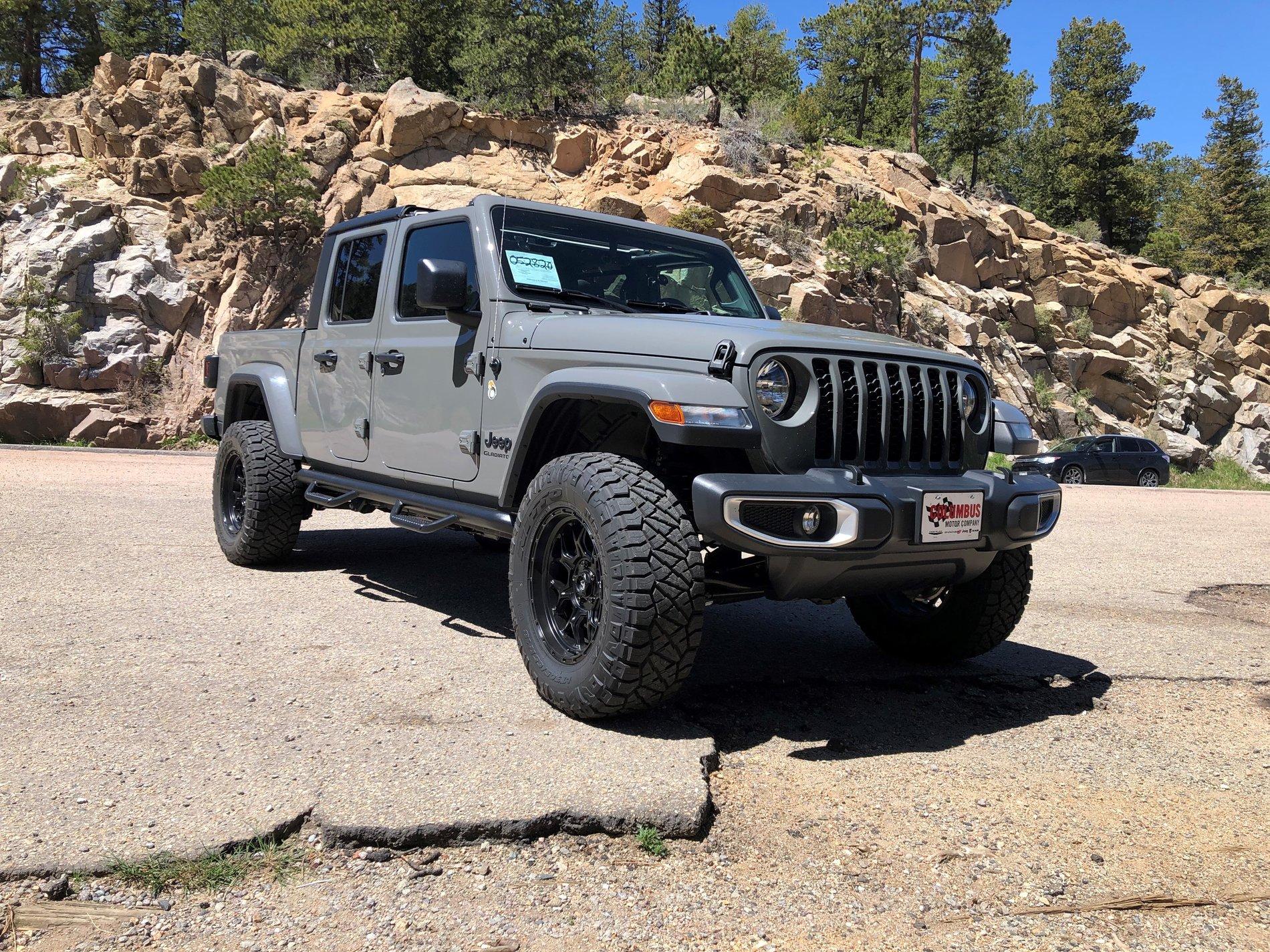 Jeep Gladiator Sport max tow lift recommendations Jee