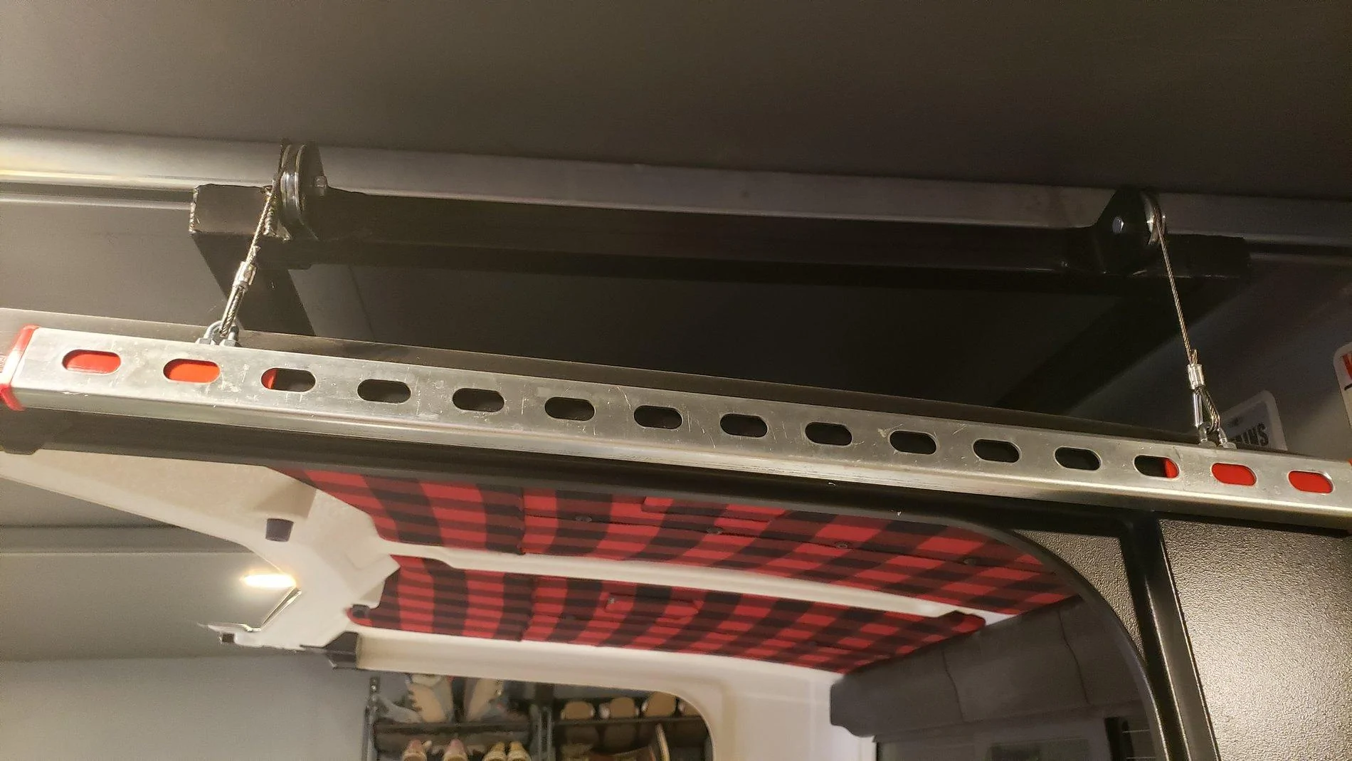 Jeep Gladiator Hanging Gladiator roof from garage ceiling joists? 20200716_202531
