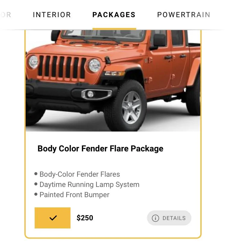 Jeep Gladiator Can this stock piece between the fender and bumper be removed? 6D558811-6909-4922-BF1C-6AF946292DA4