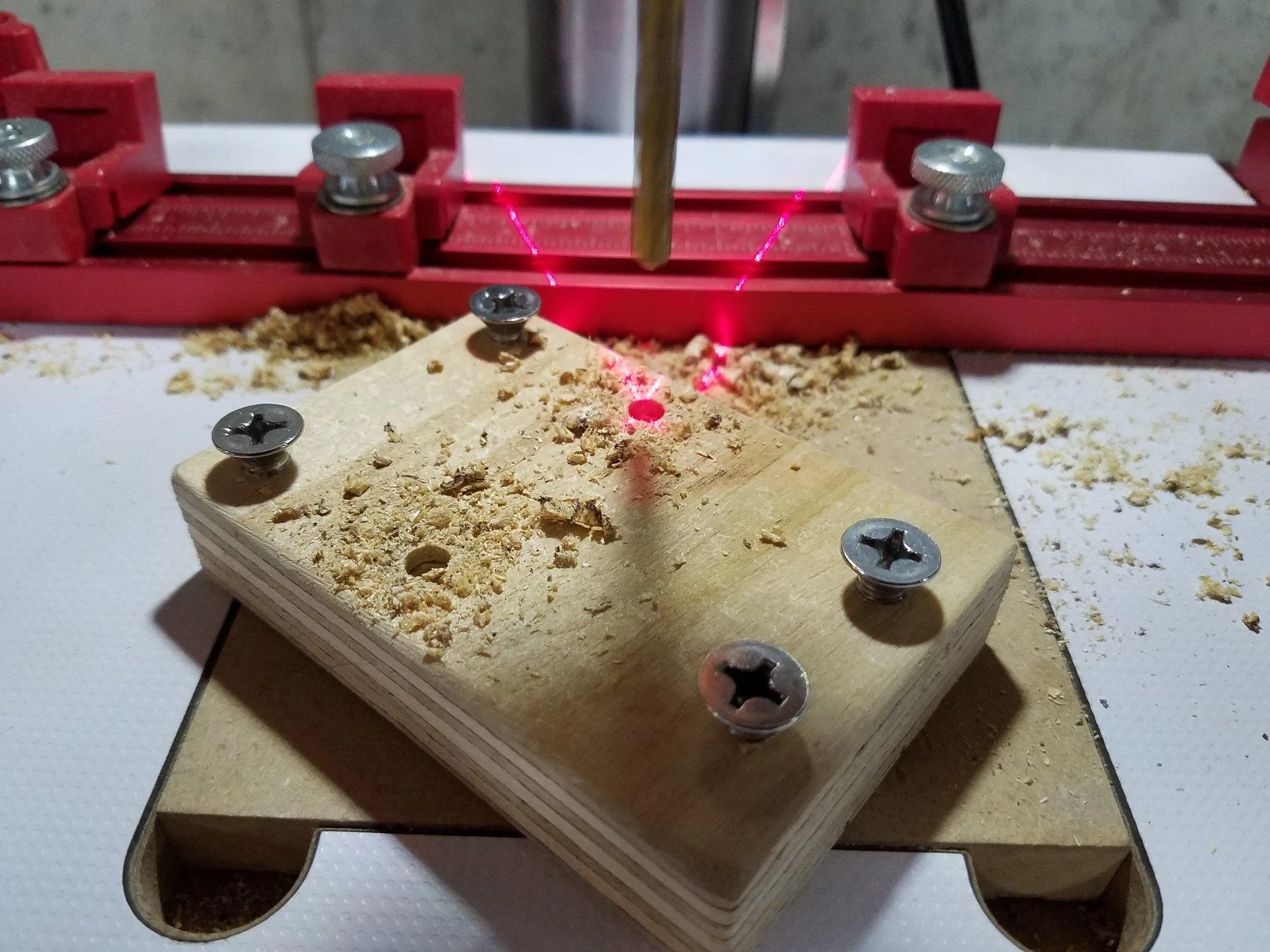 Jeep Gladiator What did you do with plywood today? drill press