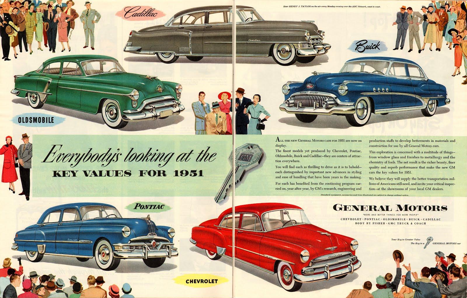 Jeep Gladiator Under seat storage capacity. . . general_motors_ad_1951