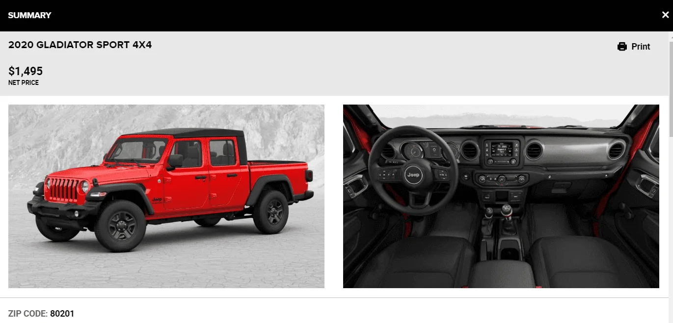 Jeep Gladiator Pricing coming soon? Destination charges now listed on jeep.com upload_2019-3-12_14-42-36