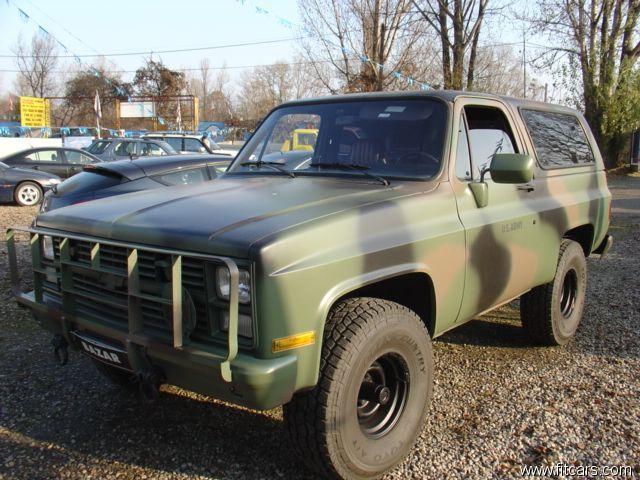 Jeep Gladiator Correction: 7,000 JT ordered for the Government chevrolet-blazer-6-2-diesel-orig-us-army-8775