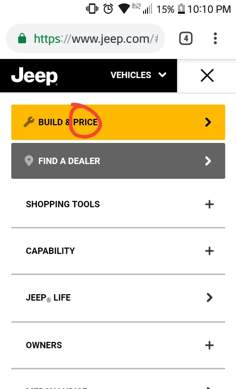 Jeep Gladiator Jeep marketing oops build & price Capture+_2019-03-14-22-10-40
