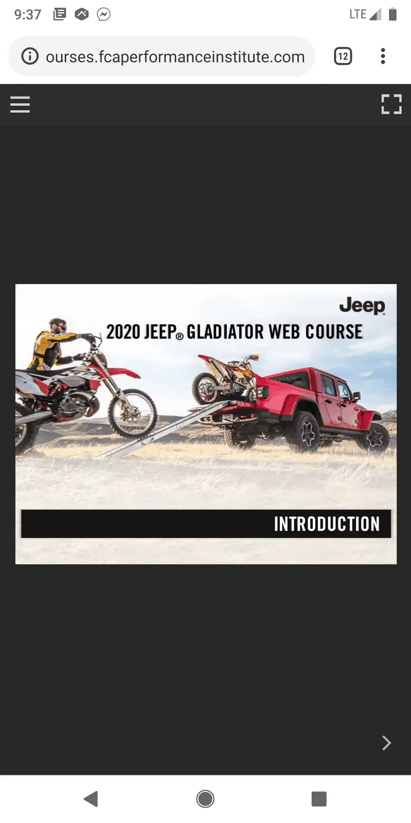 Jeep Gladiator Jeep Gladiator Training available to sales team! Screenshot_20190317-093711
