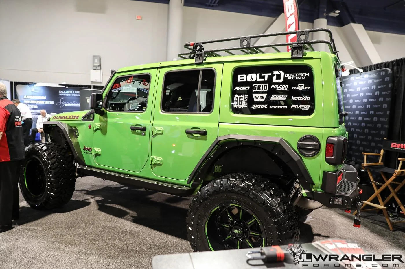 Jeep Gladiator I wonder if Bikini color will be on the Gladiator one day? Bolt-Doetsch-Off-Road-JL-Wrangler-SEMA-2018-12