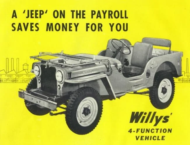 Jeep Gladiator 7% Below Invoice Pricing for Gladiator!!! willys-overland-jeep-cj-2a-ad
