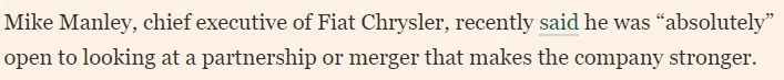 Jeep Gladiator In Other News - FCA potential Merger..... Captur