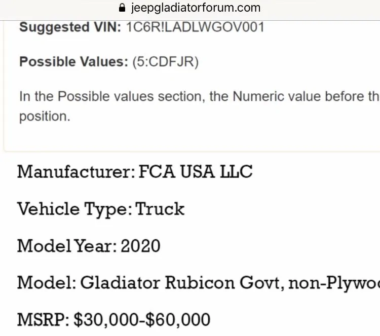 Jeep Gladiator FIRST Production 2020 Jeep Gladiator Comes Off The Line! 879CA693-7A5A-4AE1-87E4-F0F1D0561A37