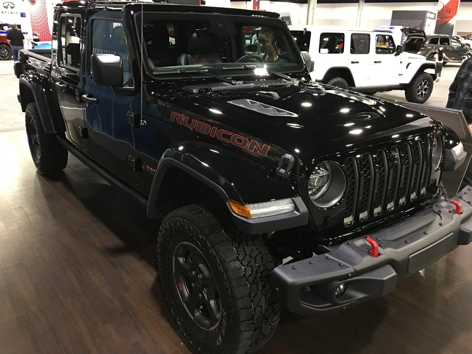 Jeep Gladiator Seat time in Gladiator at ATL Auto Show C70C502C-6AE6-418A-8838-42AA14BA579A