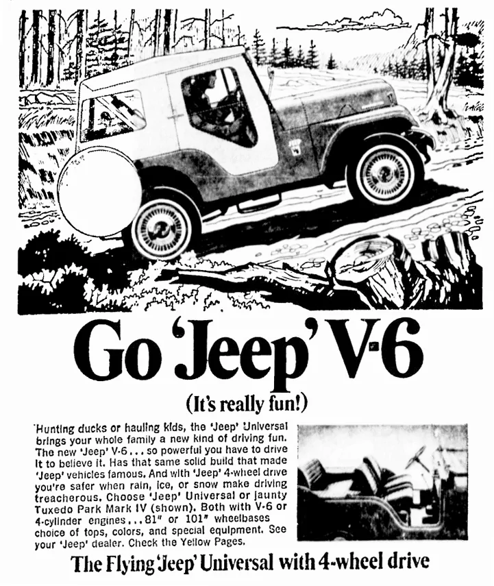 Jeep Gladiator Test Drove a 2.0L Hard Top Rubicon JL today 1966-10-12-southeast-missourian-flying-jeep-cj5