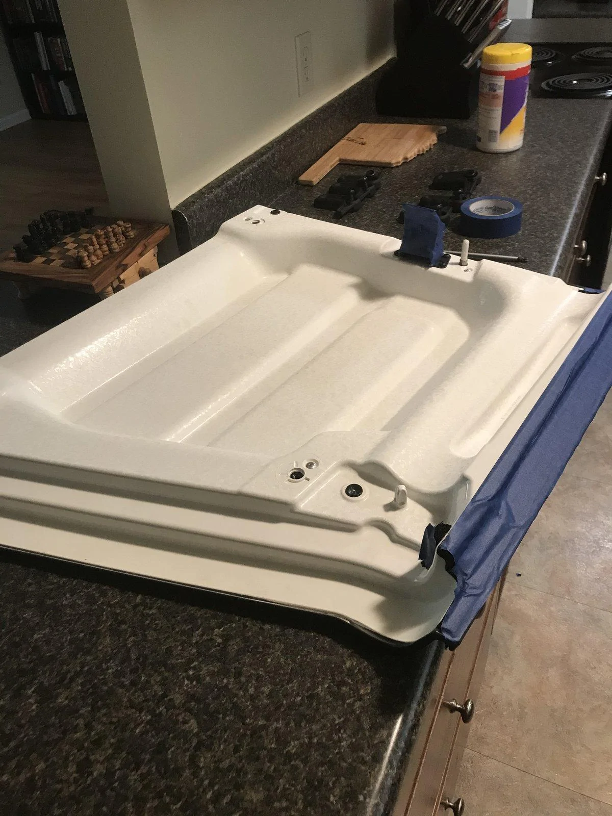 Jeep Gladiator Paint the inside of a hard top? C858E79C-E91C-46EF-96EA-C0B3D2F0065C