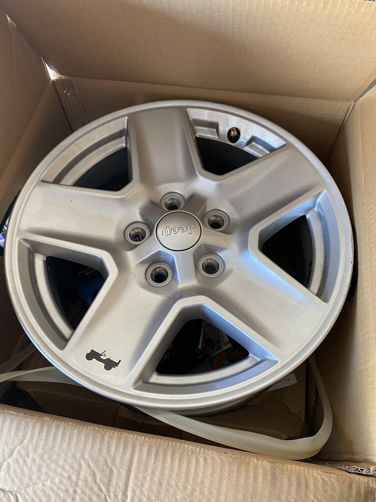 Jeep Gladiator Sport S wheels and tires - $200 9E4B88D5-6243-4657-B330-24129B24F681
