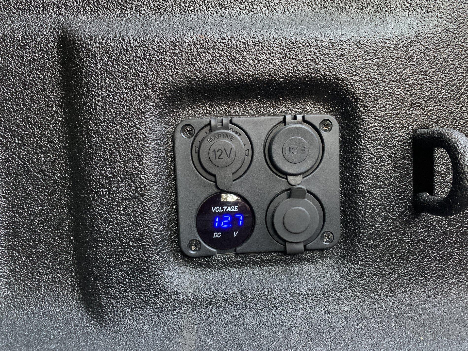 Jeep Gladiator No bed power? No problem! $9.99 do it yourself. IMG_3094.JPG