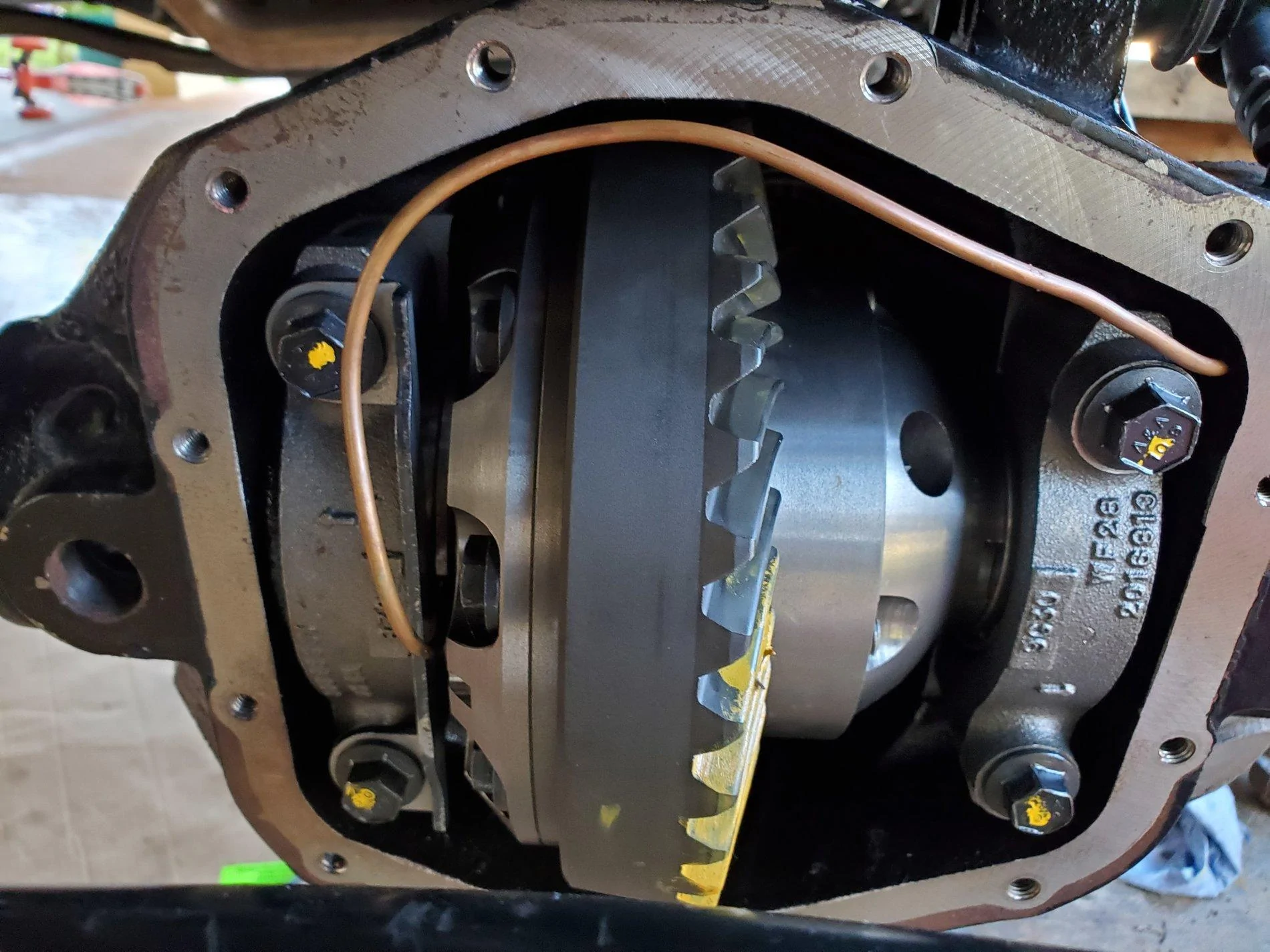 Jeep Gladiator How to install a rear jl wrangler arb air locker into the FRONT of a jt sport. 20200718_173350
