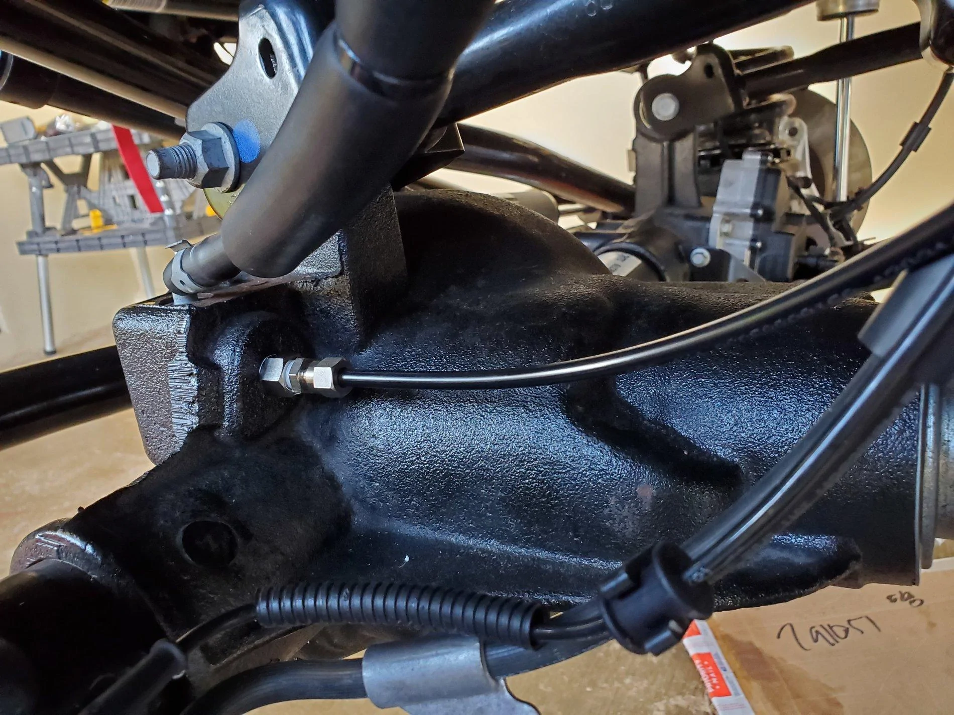 Jeep Gladiator How to install a rear jl wrangler arb air locker into the FRONT of a jt sport. 20200718_173410