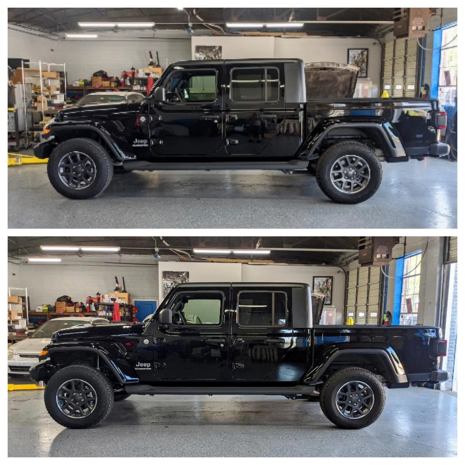 Jeep Gladiator If I add lift, do I have to also buy new tires? Gladiator Lift Before - After