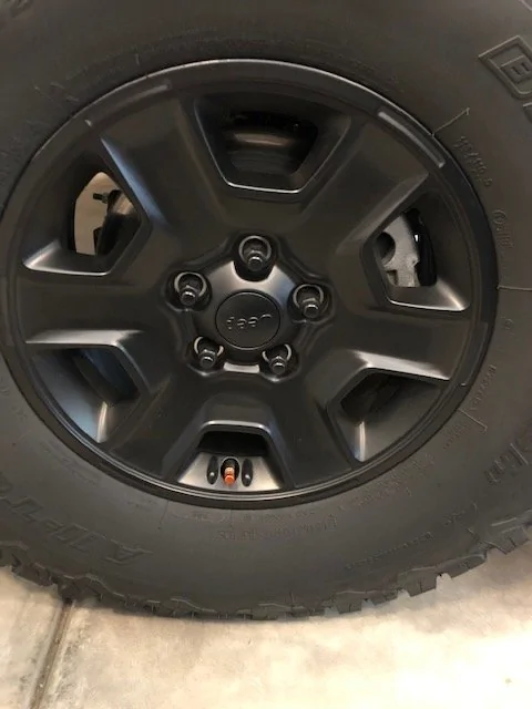 Jeep Gladiator Mojave Black Wheels $500.00 Mojave wheel