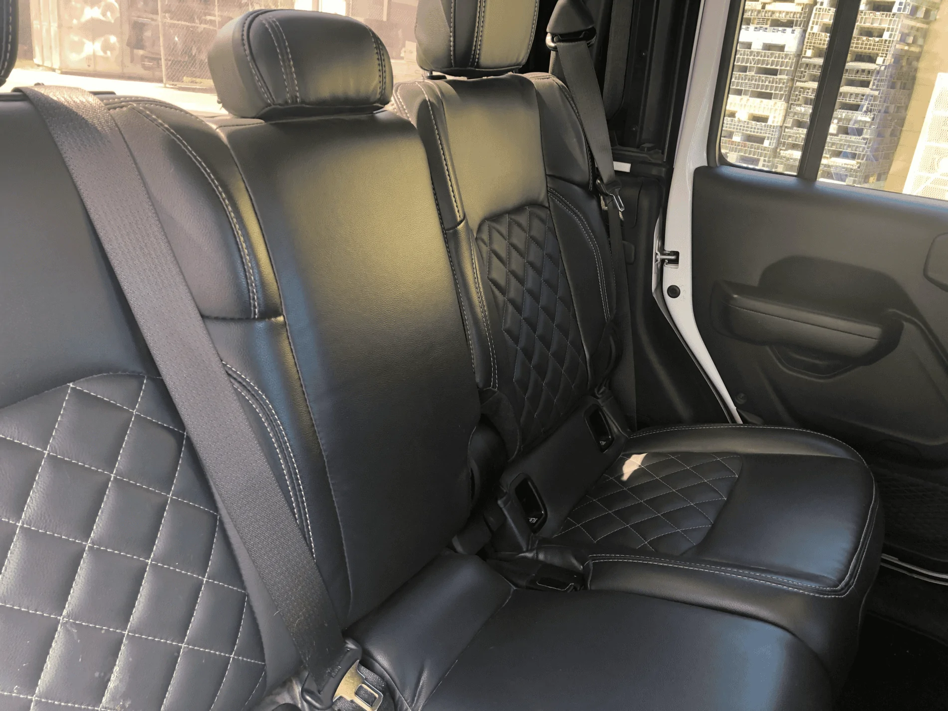Jeep Gladiator FOR SALE - Road Wire Leather Seats + Installation $1,500. Local Michigan only Roadwire_001