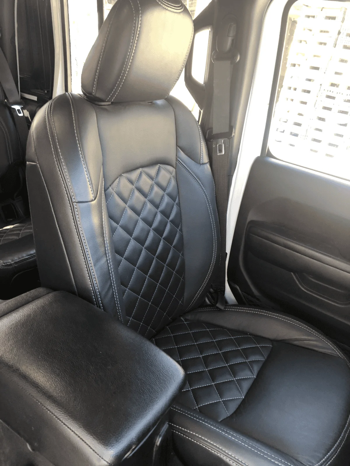 Jeep Gladiator FOR SALE - Road Wire Leather Seats + Installation $1,500. Local Michigan only Roadwire_002