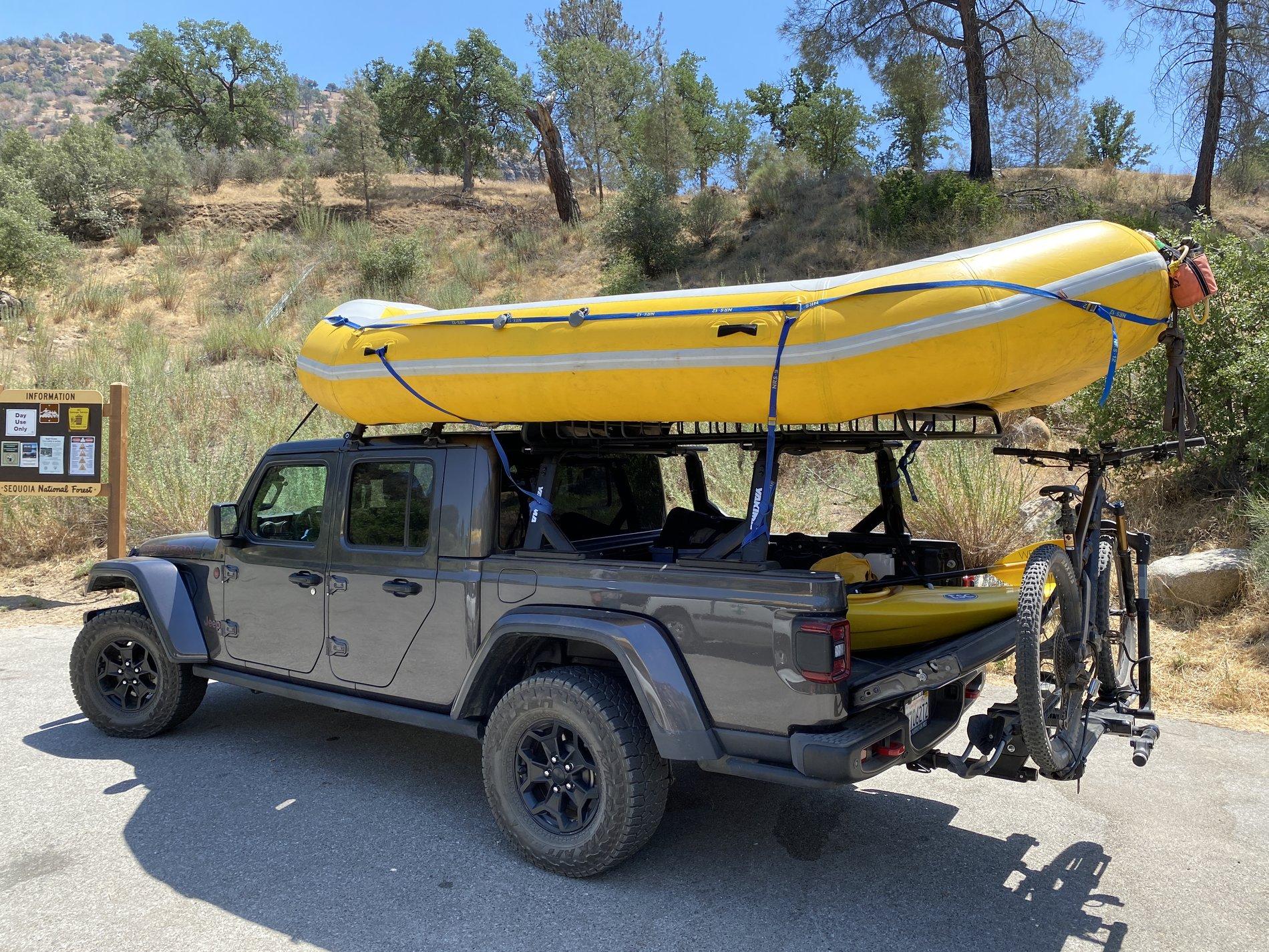 Bed rack/storage for kayaks | Page 6 | Jeep Gladiator (JT) News, Forum ...