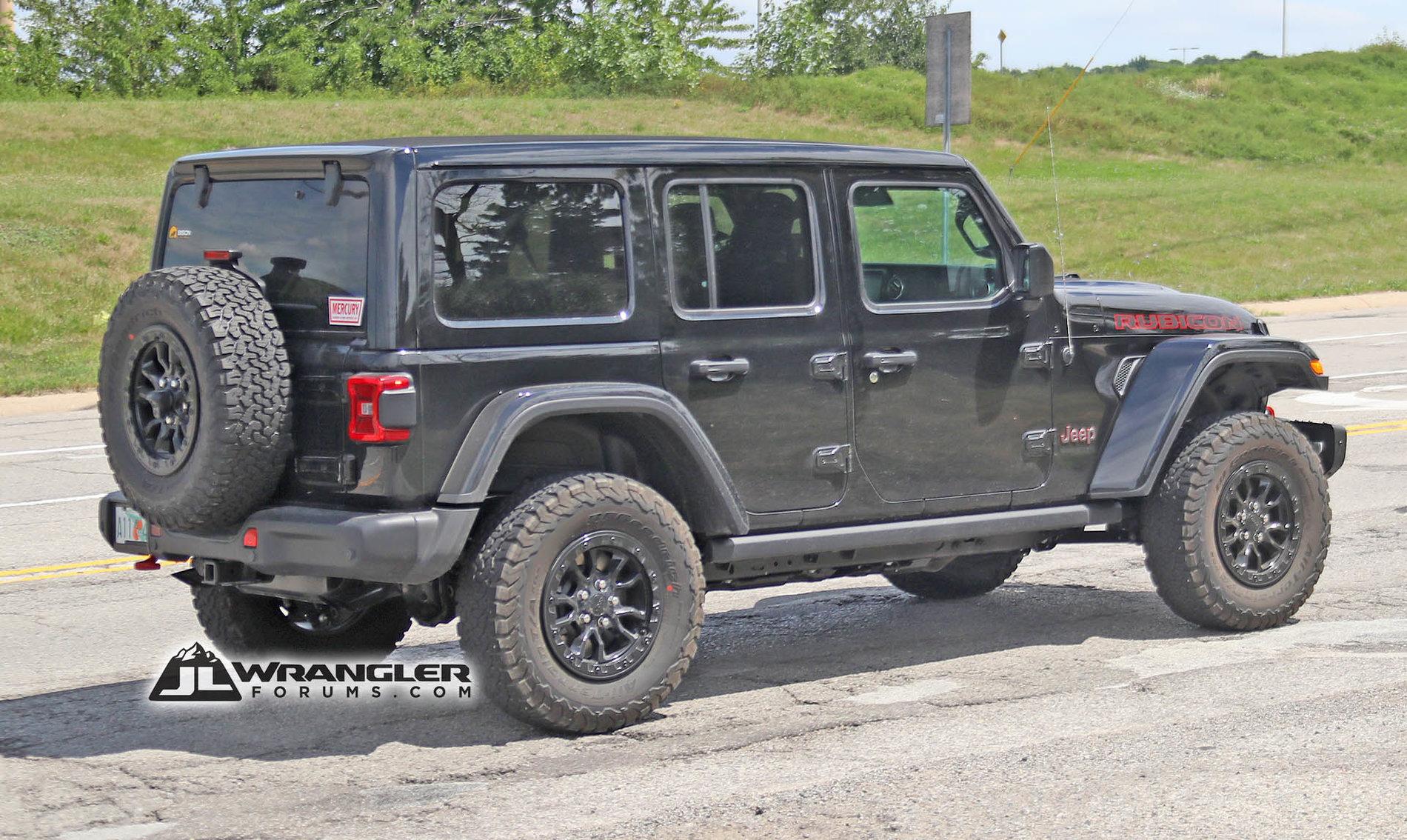 Jeep Gladiator Production V8 Jeep Wrangler Rubicon 392 Hemi Spied! 392-v8-hemi-wrangler-jl-jeep-4-