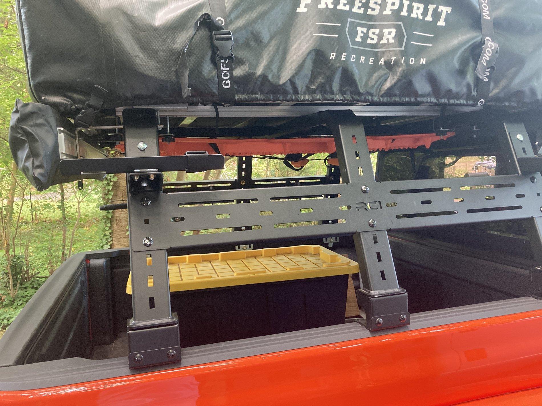 Jeep Gladiator Bed Rack and Roof Top Tents image