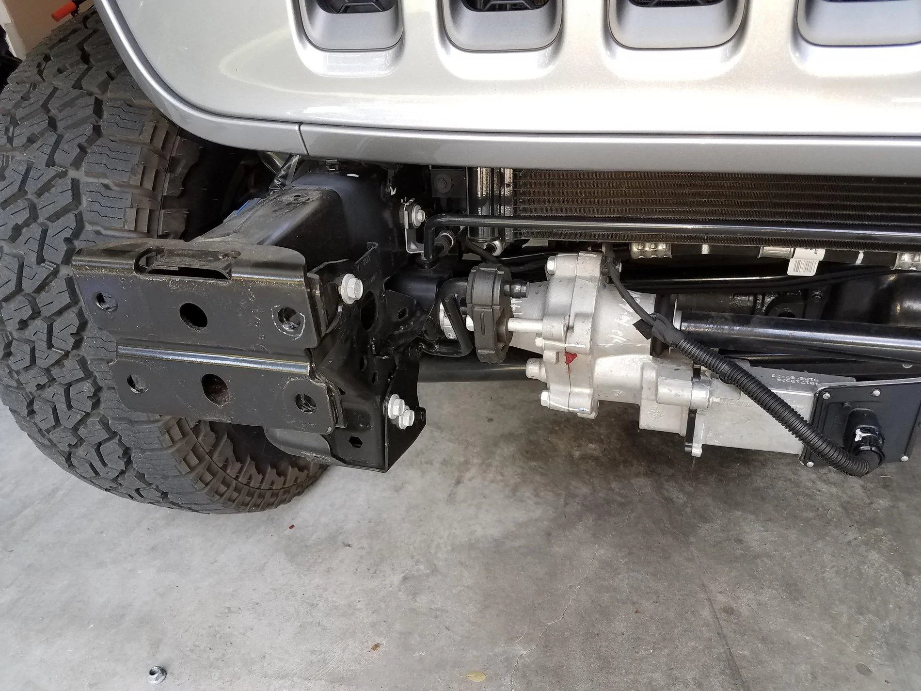 Jeep Gladiator EAG Bumper install with Apex Winch 20200721_171721