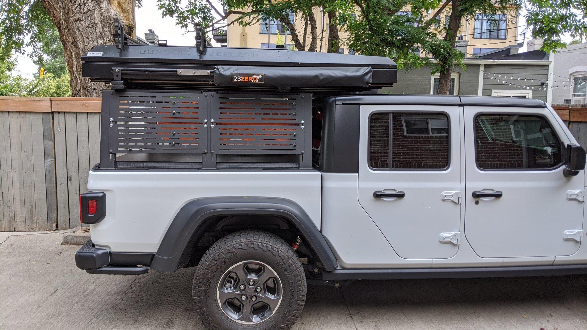Jeep Gladiator Bed Rack and Roof Top Tents IMG_20200715_151248