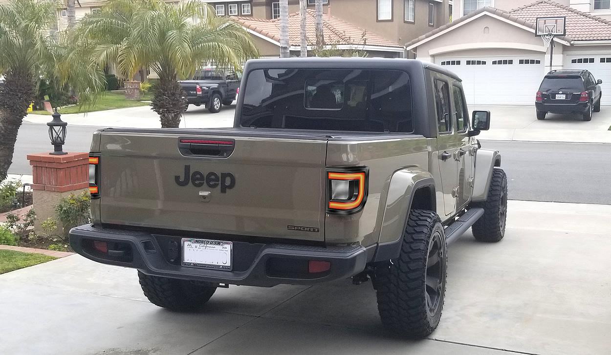 Jeep Gladiator Flush Mount Tail Lights lights1