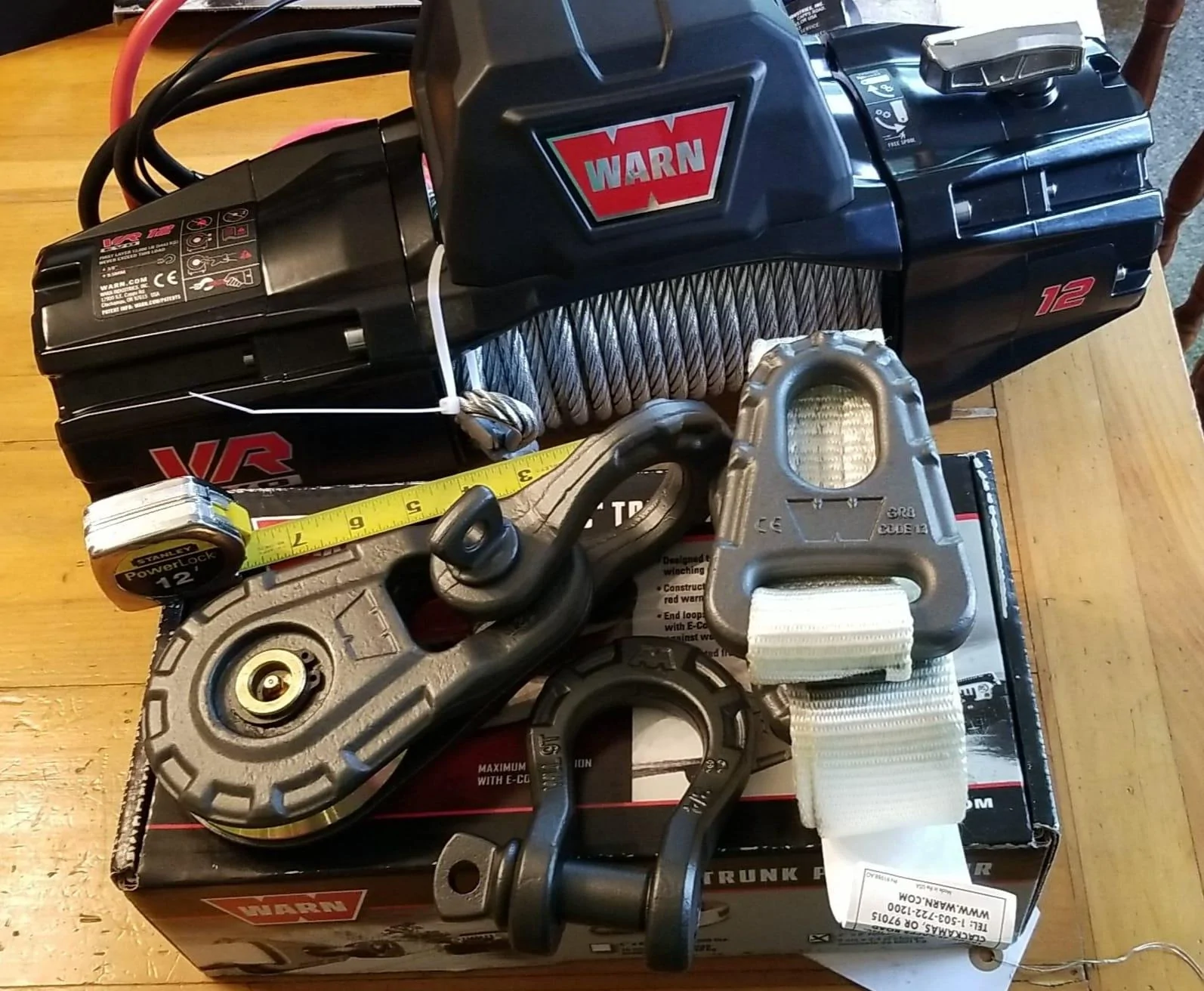 Jeep Gladiator EgulAye's mild hunting build (is it an overland build?) WARN_Winch