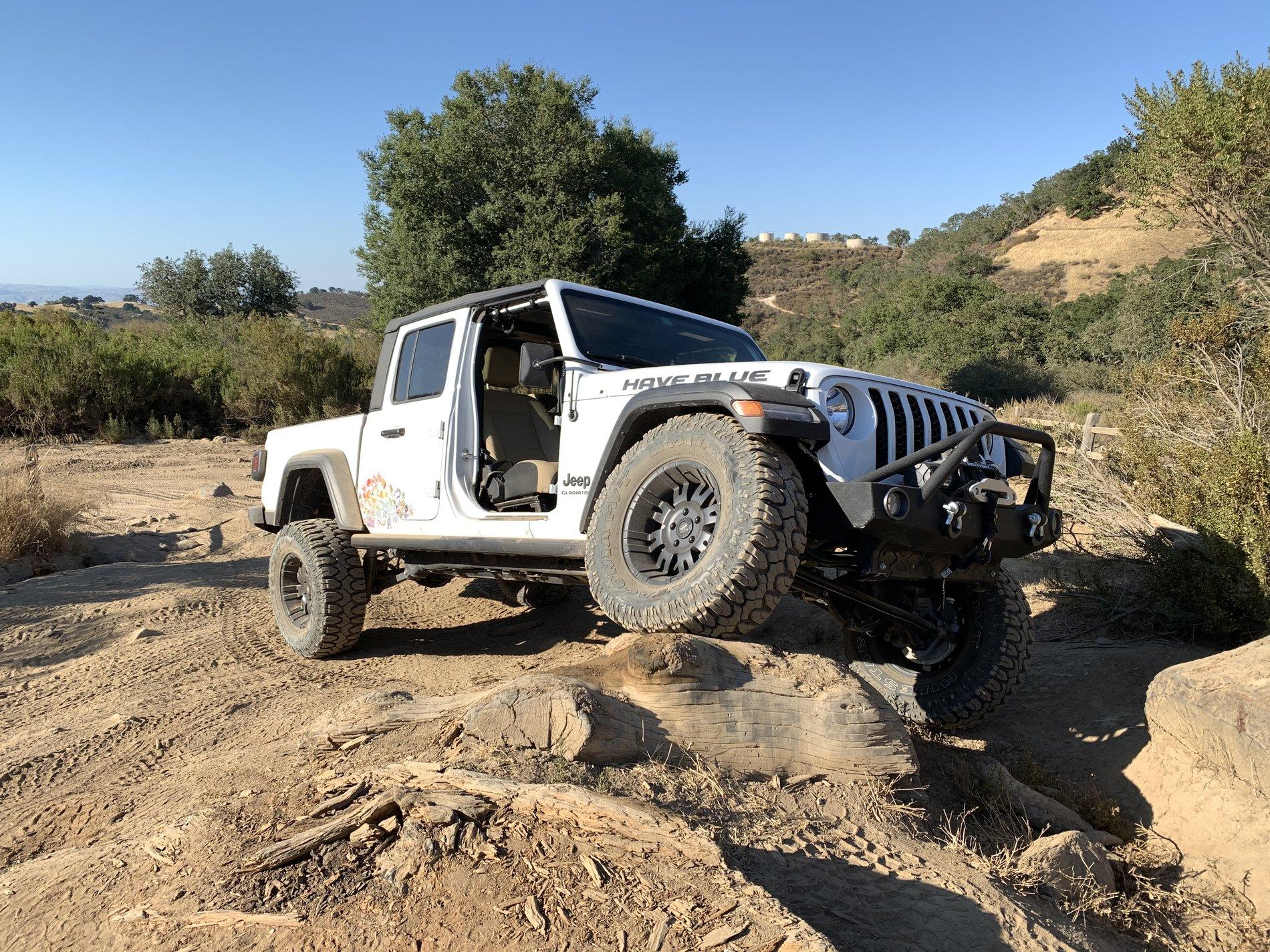 Jeep Gladiator Is it dorky to only take off the front doors?? POLL 81A50E8C-1D3F-4856-8C64-2218D2A89A17