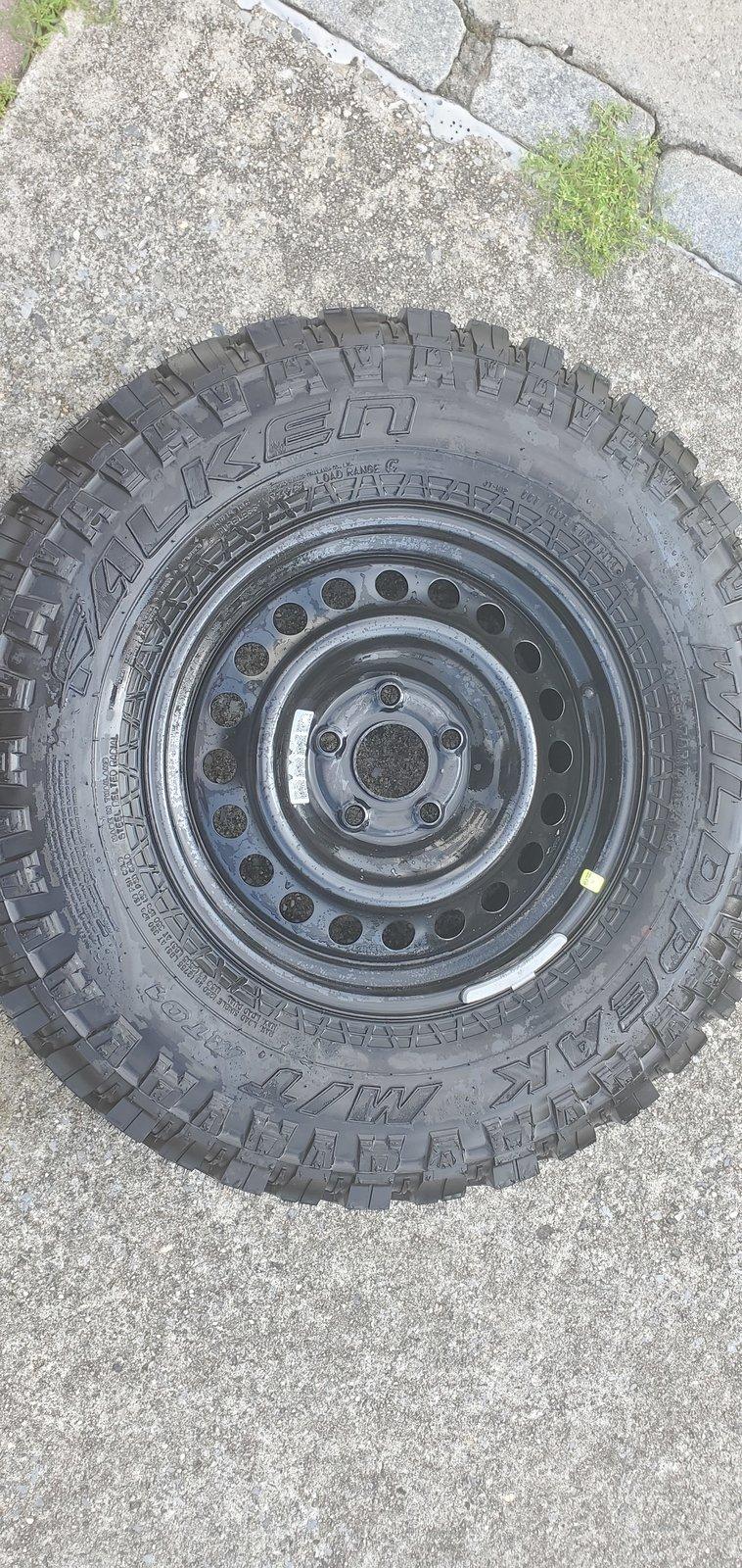 Jeep Gladiator F/S Rubicon wheels w/ Falken Wildpeak MT 20200723_083354